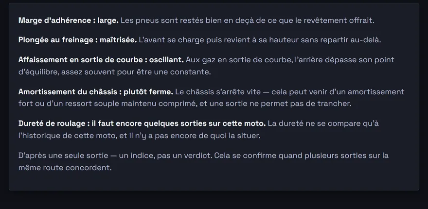 Les mesures relues en clair, y compris là où il n’y a pas encore de qu